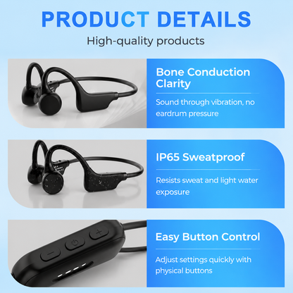 🏆🔥Final 3 Hours: 80% OFF 🔥 Pryxo Smart Bluetooth Bone Conduction Hearing Aid